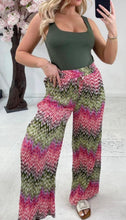 Load image into Gallery viewer, “Missi”zig zag trousers
